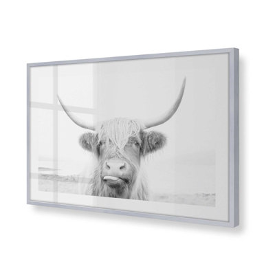 Imprimé de vache Highland ludique