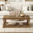 Coffee Table with Floor Shelf-1880603261