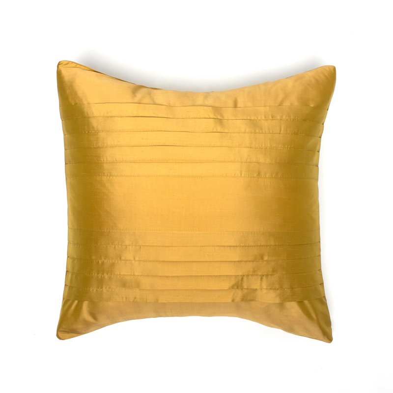 Coussin en soie Royce, Chocolat