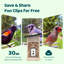 Mangeoire d'oiseaux avec caméra Birdfy Smart