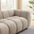 Modern Upholstered Sofa, Tufted Couch-1154996736