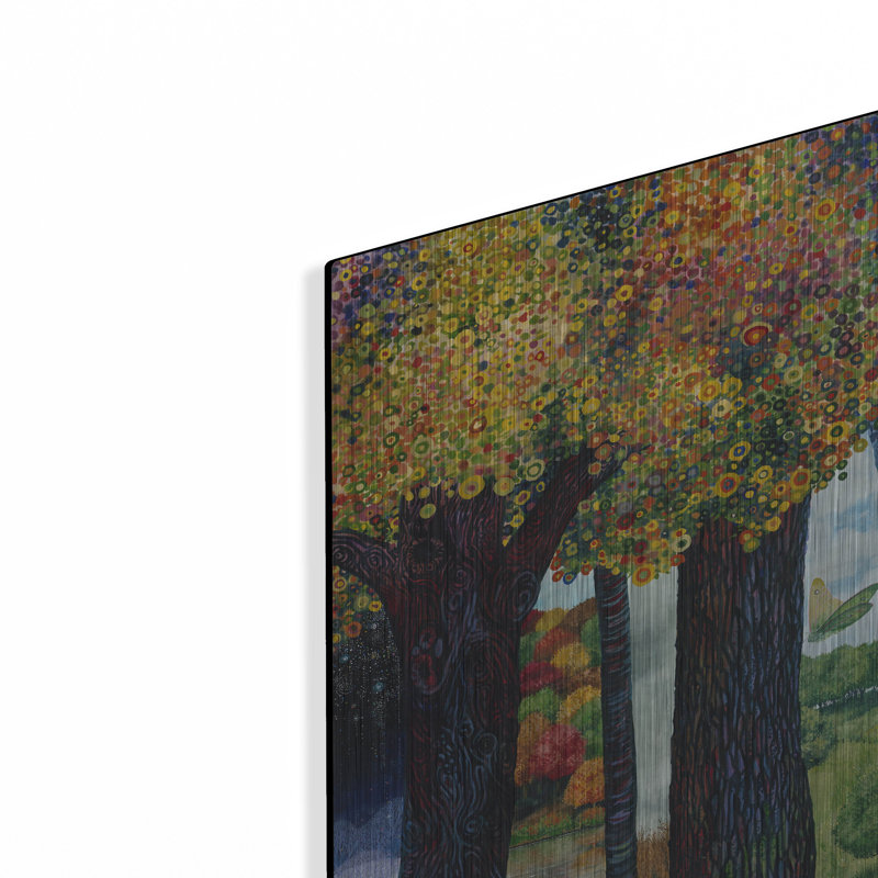 "Inb entre Places" par Maggie Vandewalle, H 16 po x l 24 po