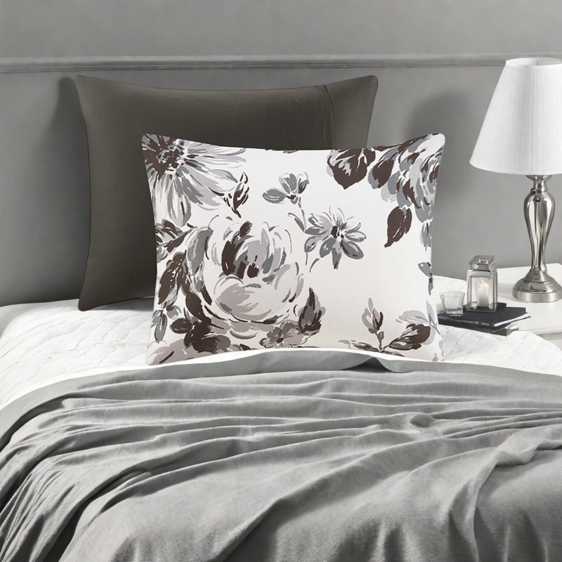 Ensembles de literie floraux en polyester ultra doux, confort moderne, décoration intérieure