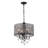 Ivonna 4 - Light Drum Chandelier with Crystal Accents-779362529