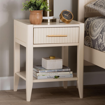 Table de chevet 1 tiroir Wooley
