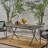 Riad Rectangle Foldable Dining Table （Only Include Table)