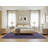 Machine Washable Abstract Purple Area Rug-1710819125