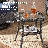 Christensen 2 - Person Patio Dining Set with Square Table-238305166