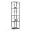 Nolans 158cm H x 43cm W Metal Ladder Bookcase-2020535197