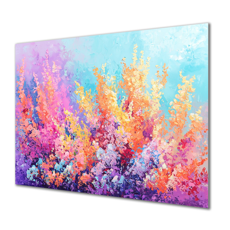 Coral Reef Fish Paradise VI - décoration murale animaux en métal, impression corail, H 12 po x l 20 po
