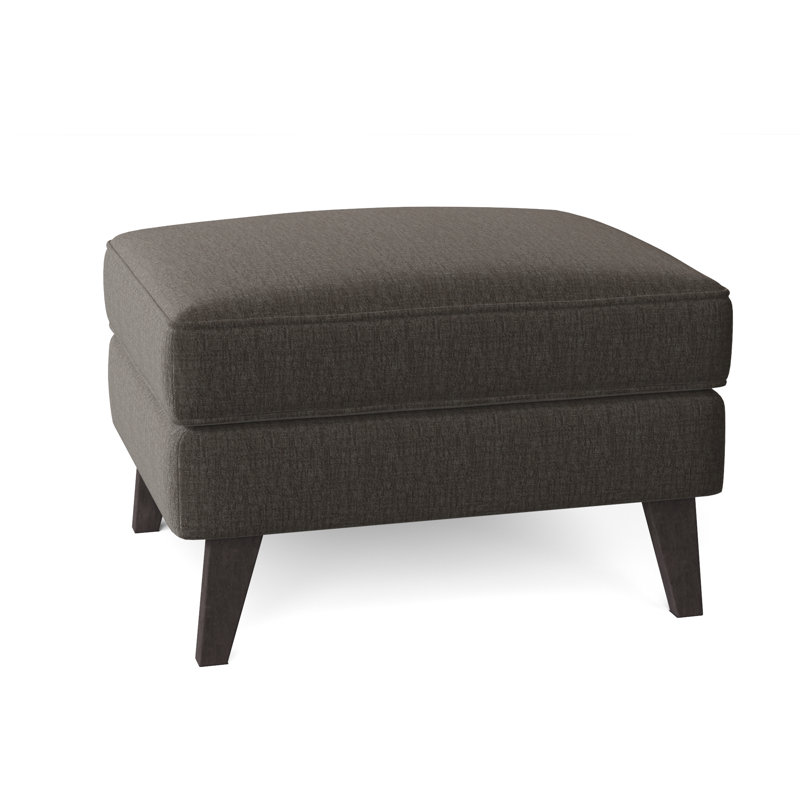 Repose-pieds rectangulaire 27 "Gros, Napa en chenille acier