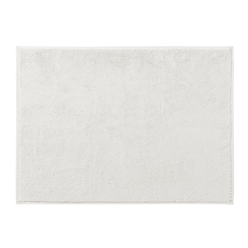 Linden - Bath Mat Bath Mat, Paper White, 24" W x 40" L