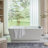 Elena 59" x 30" Freestanding Soaking Acrylic Bathtub-84363957