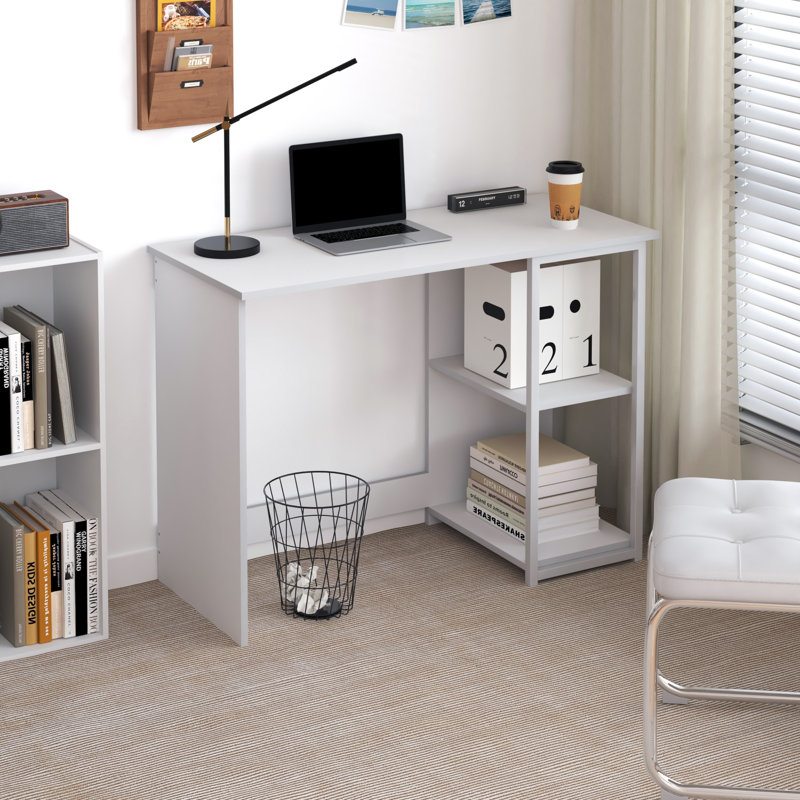 Table de bureau Modern Modern, Blanc