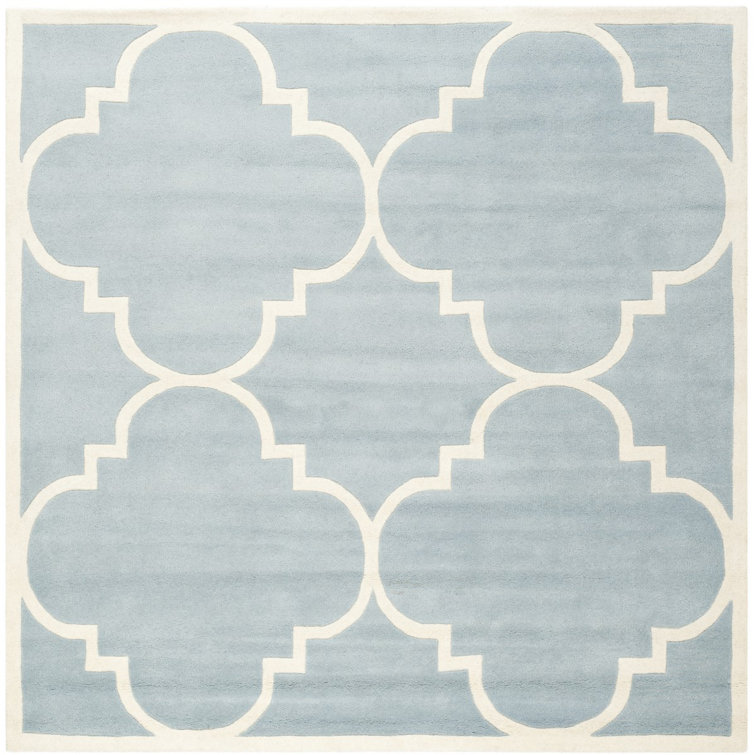 Carolene Hand Tufted Wool Geometric Rug