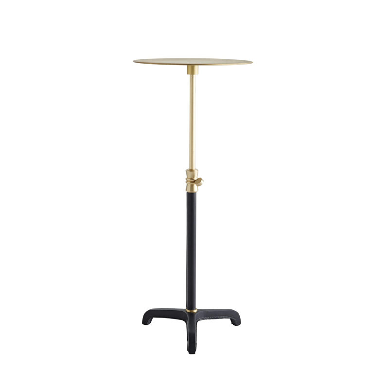 Pedestal Accent Table, Navy