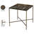 Valen Marble And Iron End Table-123630916