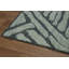 Modern Wool Abstract Indian Area Rug 6x8