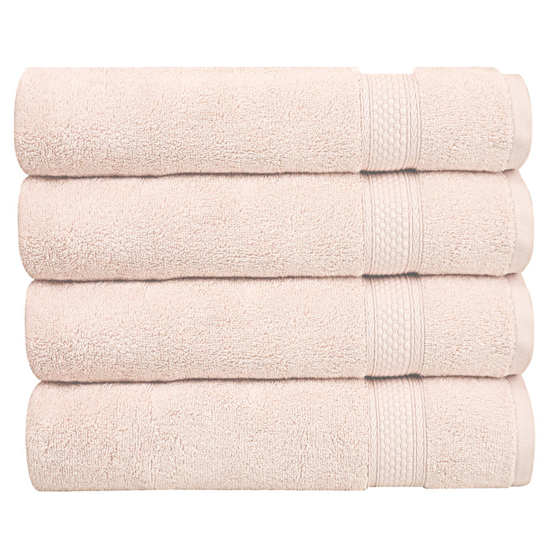 Capavella - Ensemble de draps de bain de qualité supérieure ultra absorbant à séchage rapide, Pêche rosé