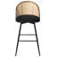 Set of 2 Bar Chairs NATHAN Swivel-1630527280-1630525644