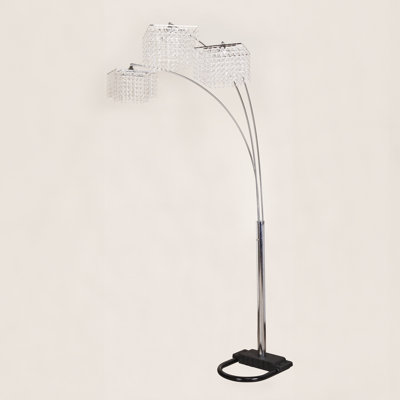 1 lampe de plancher de style arc-en-ciel de luxe à conception moderne et classique 1pc
