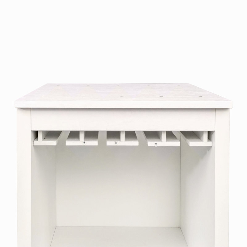 Armoire à vin modulaire avec tablettes de rangement et huche pour salle à manger