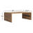 Novato Solid Wood Single Coffee Table-1022585534
