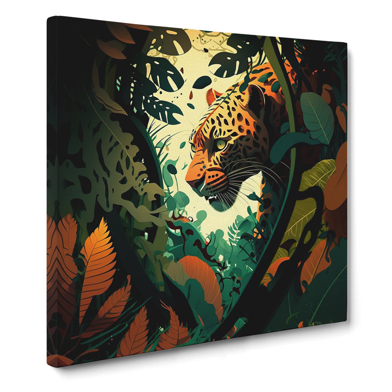 Jungle Graphic Art No.1 - No Frame Print