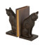 Serre-livres en résine Cole and Grey Frowing Cat