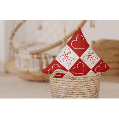 Coussin Sweet Bows and Hearts
