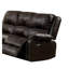 Canapé inclinable en cuir synthétique Zuriel-500193930