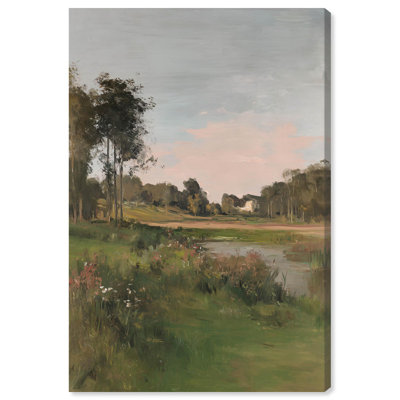 At Dusk Canvas Print Landscape Art by Art Remedy