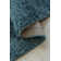 Solid Colour Machine Woven Teal Area Rug