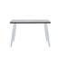 Table de salle à manger rectangulaire moderne et minimaliste, pouvant accueillir de 4 à 6 personnes. Comptoir en verre trempé + panneau de fibres à densité moyenne, texture imitation marbre. Convient aux restaurants minimalistes.-129704784-129762783-129704790