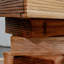 Burruss Solid Wood Block End Table