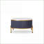 Table basse à plateau relevable blanc / chêne clair avec rangement dissimulé - Surface spacieuse de 31,5 po pour le salon