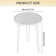 Dier 21.5'' Tall Outdoor Modern Side Table