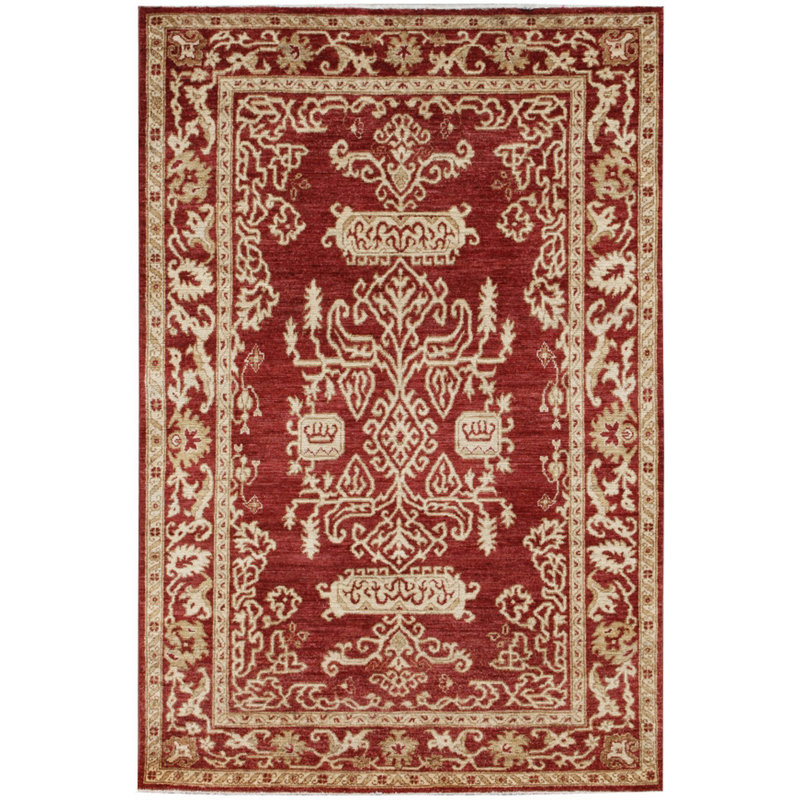 Aking Rectangle 120 cm x 182 cm Oriental Hand Woven Area Rug