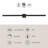 Vera 52-In Black LED Vanity Light-103256111