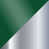 Vert émeraude / chrome