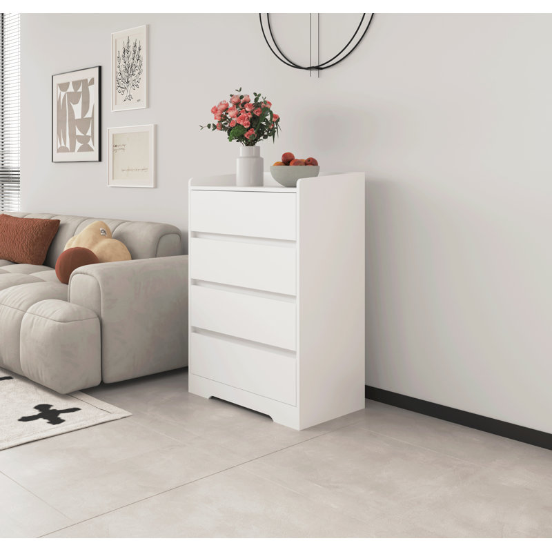 Romeon Accent Chest, White