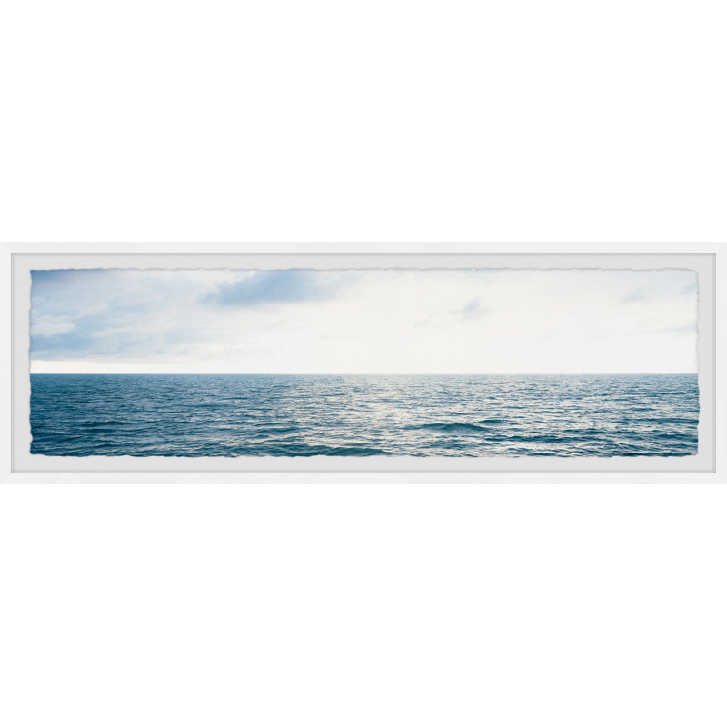 «Dive Into the Ocean», cadre photo panoramique, H 10 po x l 30 po