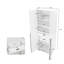 Armoire-penderie 32 "en blanc Lee-768760591