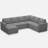 L-Shaped Modular Sofa Set With Large Storage Space-591189970