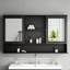 Armoire de toilette murale à miroir-1315033538