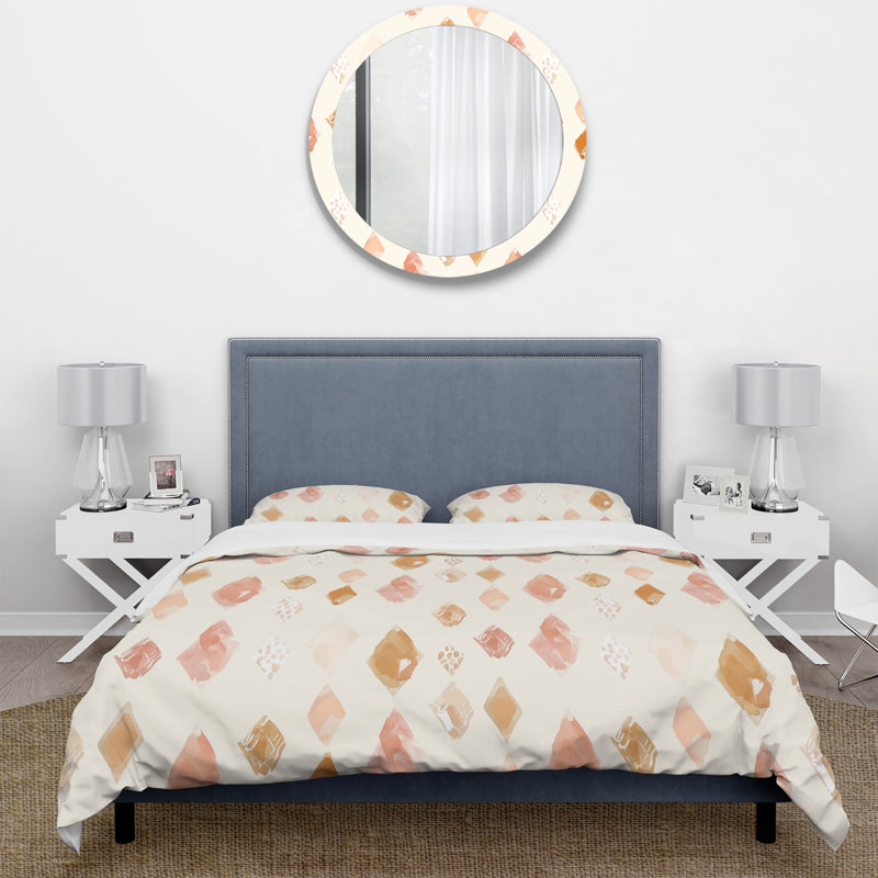 Ensemble de housse de couette Boho, Housse de couette très grand + 2 taies décorativ