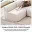 Canapé modulaire rembourré 86,8 po-419802629