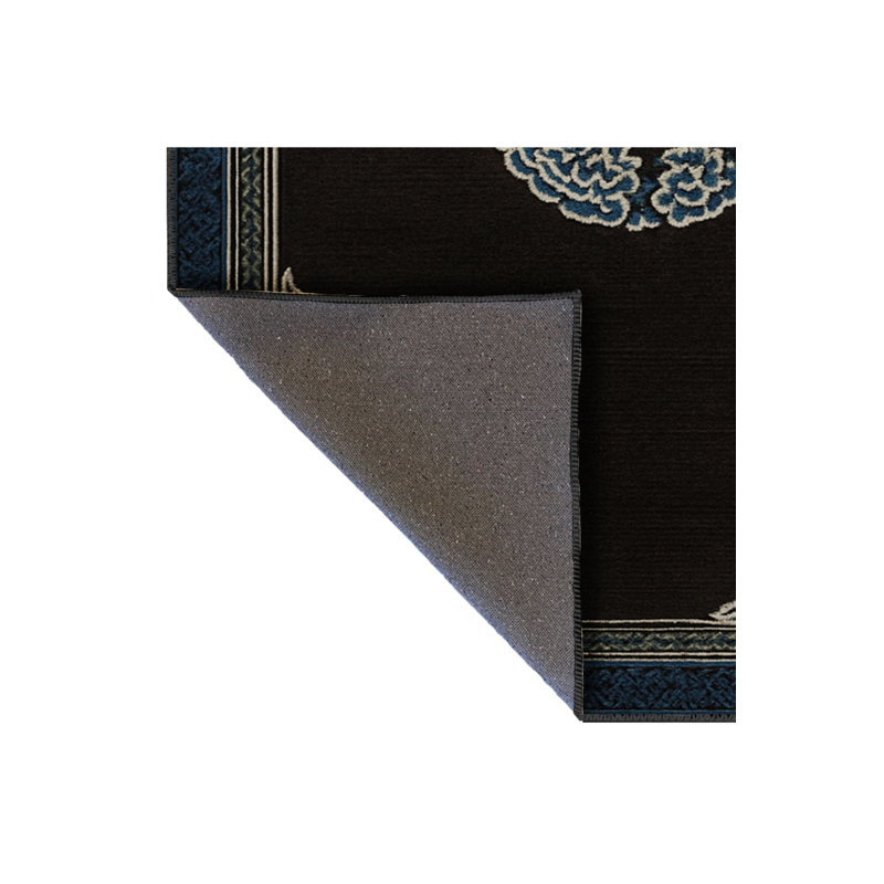 Tapis beige tissé traditionnel Mosso, 3'11" x 5'11"