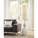 Lunsford 58'' Traditional Floor Lamp with Outlet