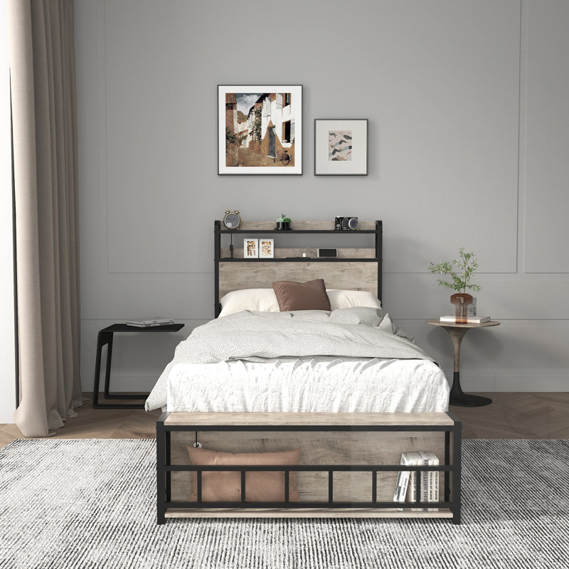 Lit plateforme simple